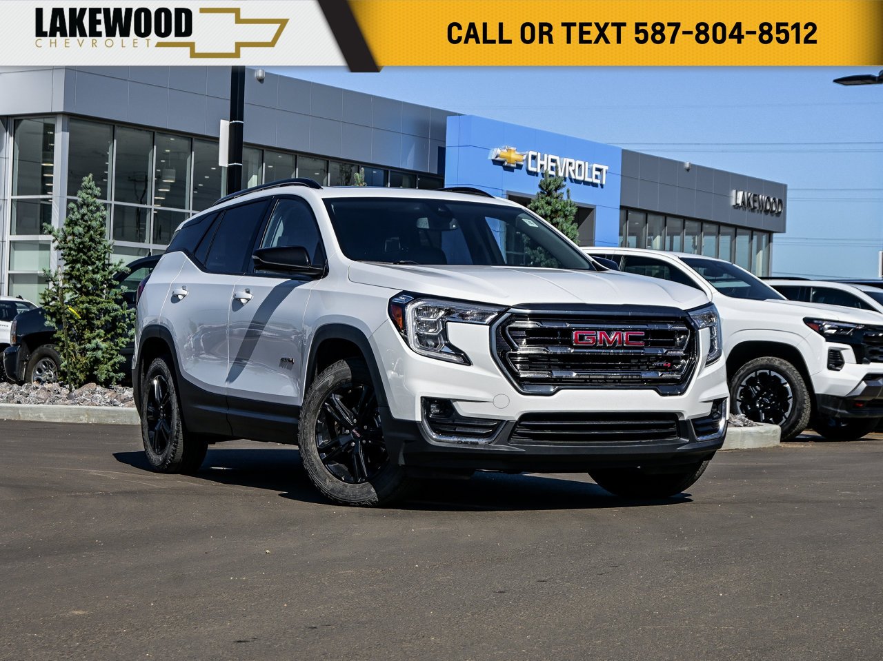 2022 GMC Terrain AWD 4dr AT4 White Sherwood Park - photo #0
