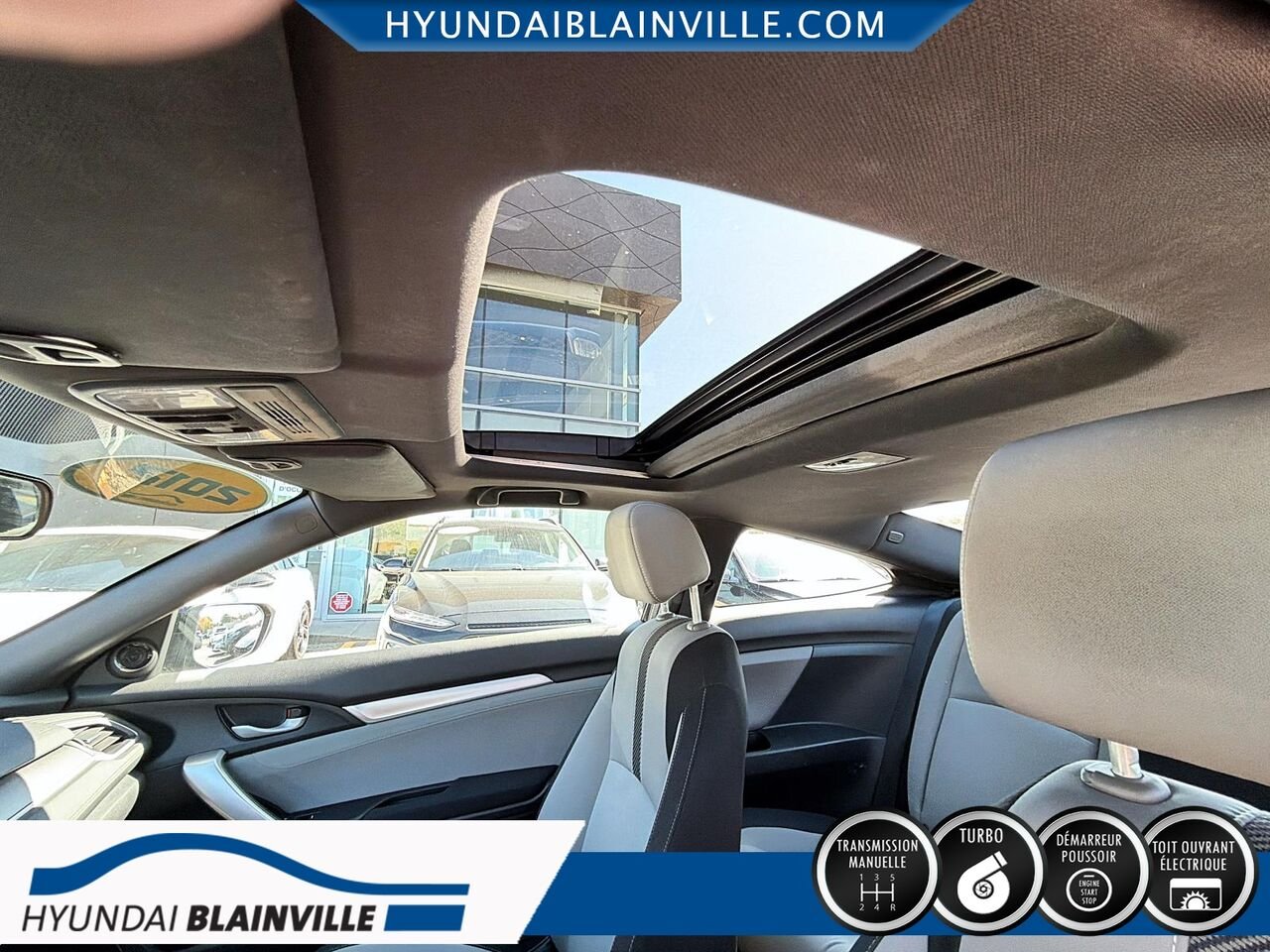 Honda Civic Coupé 2017 Noir Blainville - photo #19