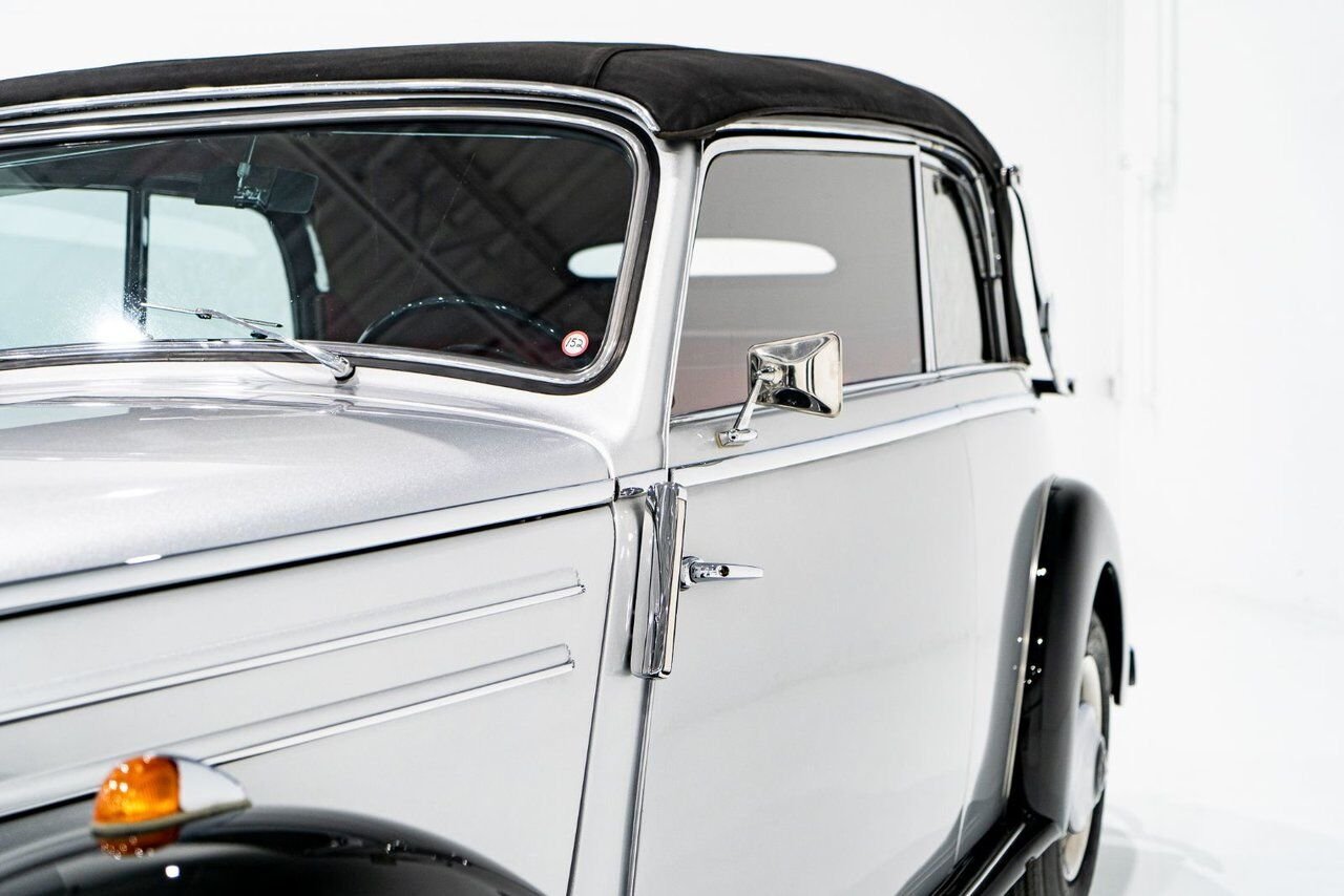 Mercedes-Benz 170S Cabriolet B Wonderfully Presented Old Restoration 1950 Gris Montréal - photo #50