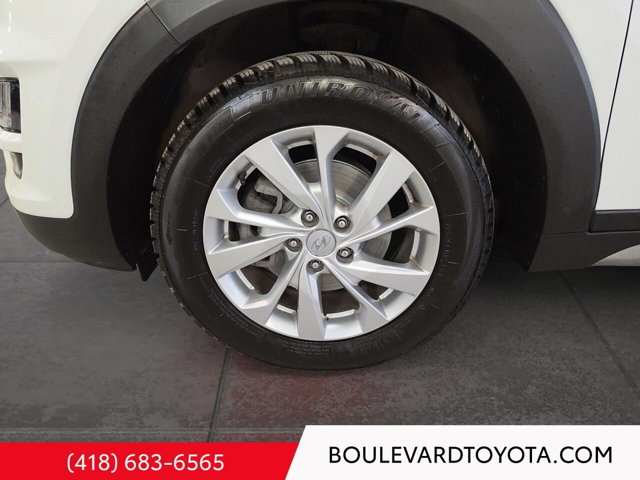 2021 Hyundai Tucson 100146B-38 | PREFERRED White Québec - photo #6