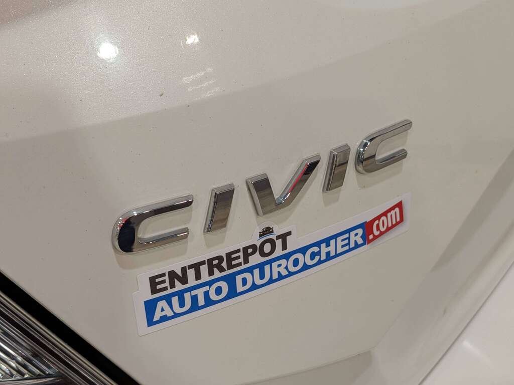 2019 Honda Civic Hatchback Sport Manual White Val-David - photo #36