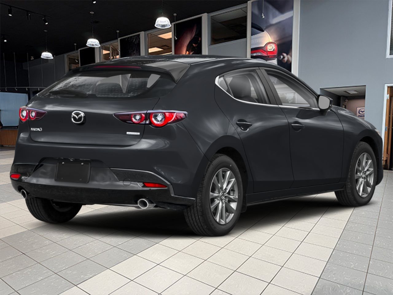 MAZDA Mazda3 Sport 2026 Noir de jais mica Notre-Dame-des-Prairies - photo #1