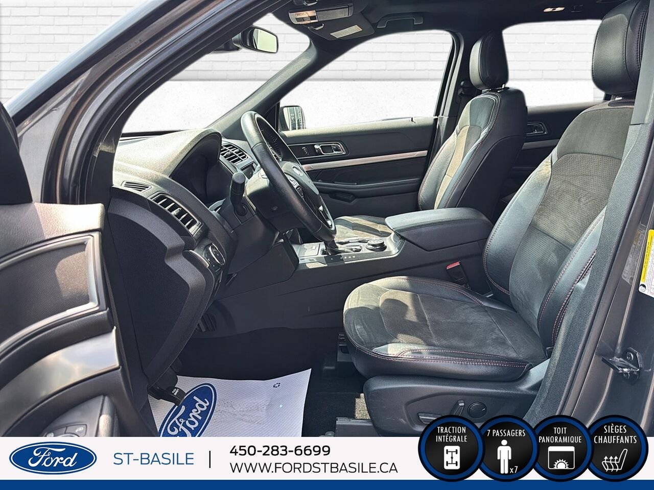 Ford EXPLORER 2019 gray Saint-Basile-le-Grand - photo #19