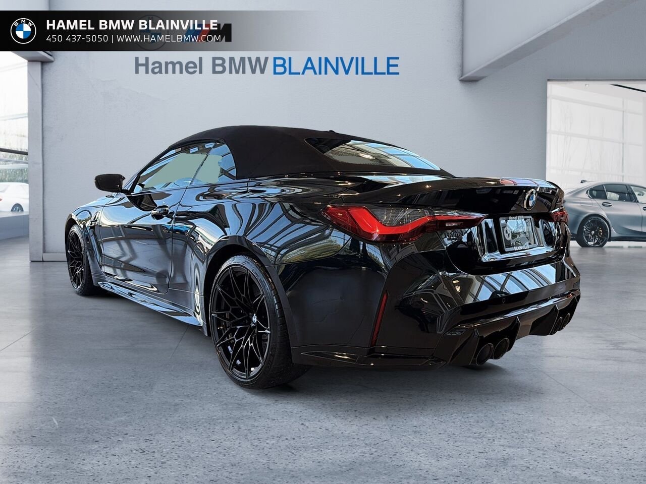 BMW M4 Competition M xDrive cabriolet 2022 Noir Blainville - photo #6
