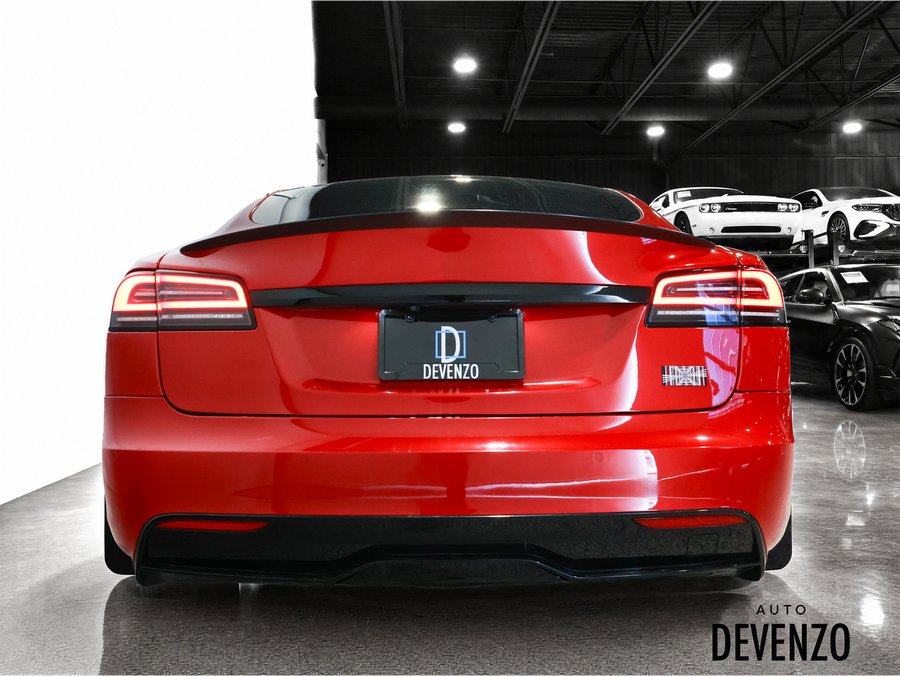 Tesla Model S Plaid 2022 Rouge