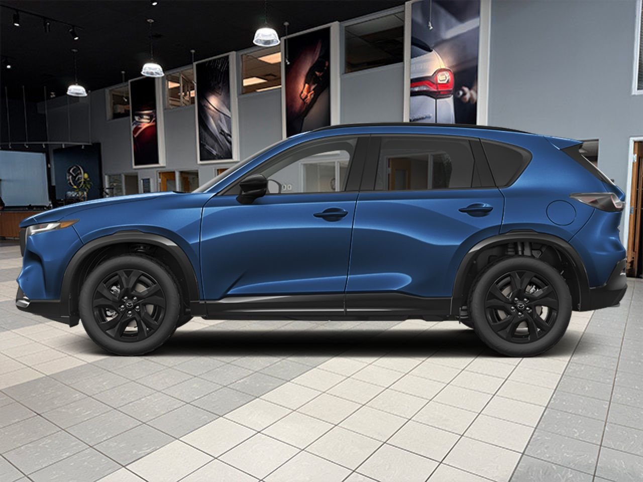 MAZDA CX-5 2026 Bleu marine mica Notre-Dame-des-Prairies - photo #1