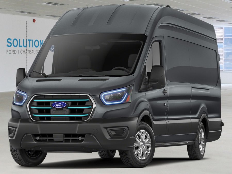 Ford E-Transit fourgonnette utilitaire 2027 Gris carbonisé métallisé