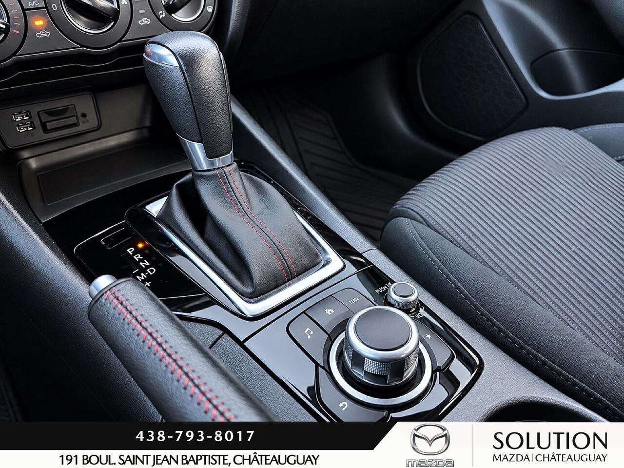 Mazda 3 SPORT AUTOMATIQUE / BLUETOOTH / SIEGES ET VOLANT CHAUFFANTS 2016 Blanc Châteauguay - photo #8