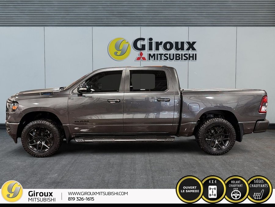 RAM 1500 Big Horn cabine d'équipe 4x4 caisse de 5 pi 7 po 2022 Gris