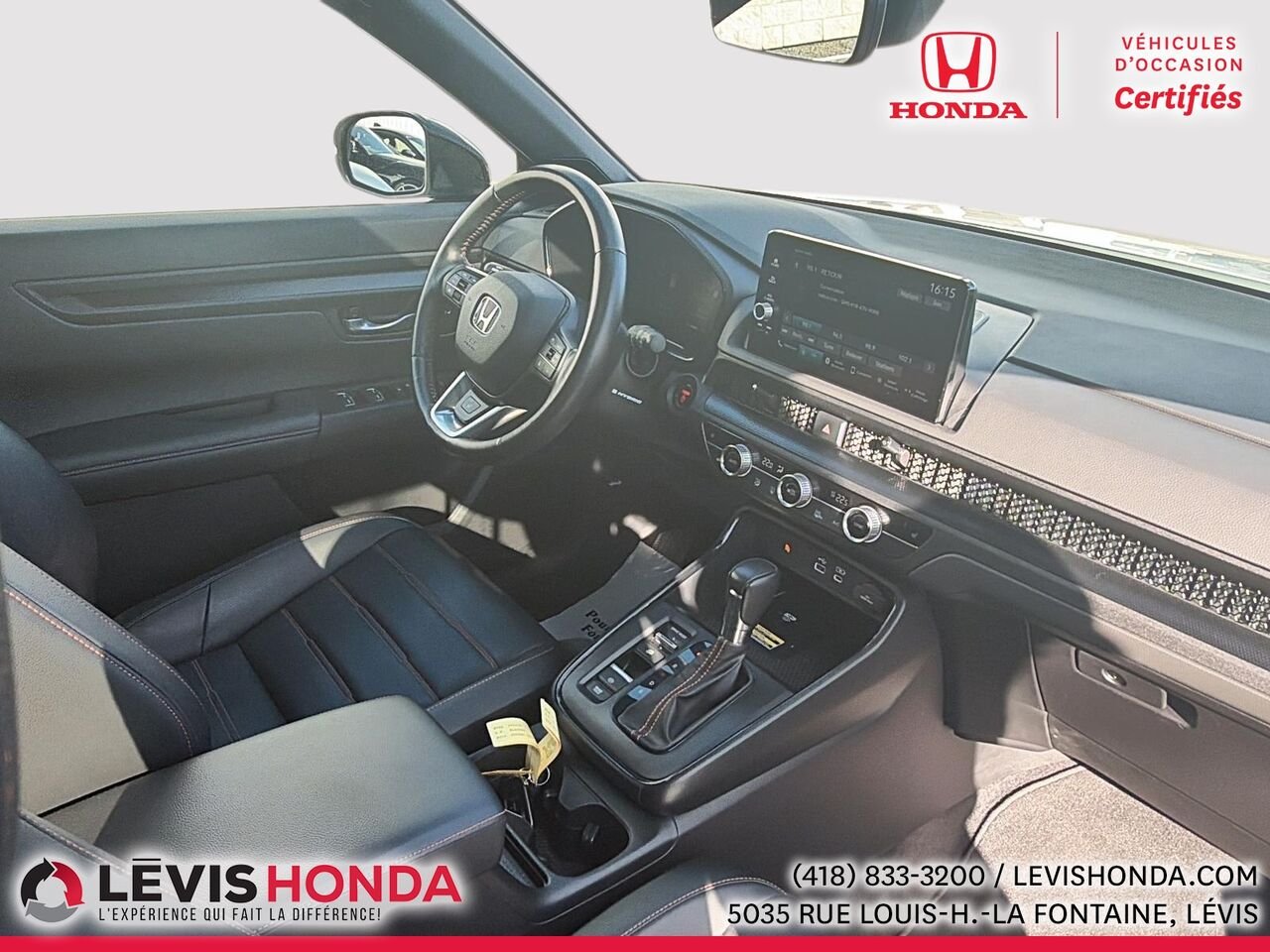 2024 Honda CR-V EX-L hybride EX-L Traction Intégrale White Lévis - photo #8
