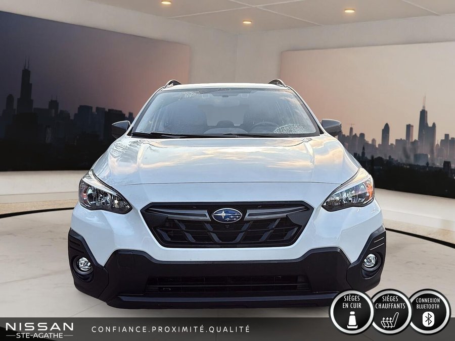 2022 Subaru Crosstrek AWD|JAMAIS ACCIDENTÉ|CUIR White