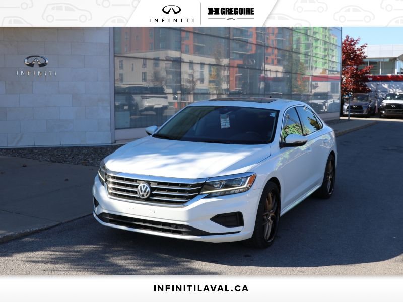 2020 Volkswagen Passat Execline * AWD * Cuir * Toit * Nav * White