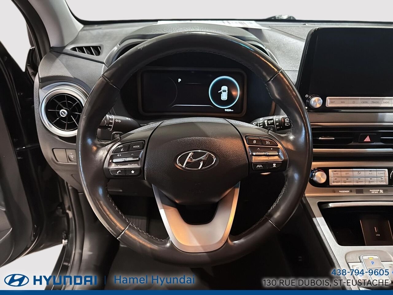 Hyundai Kona électrique 2023 Noir Saint-Eustache - photo #11
