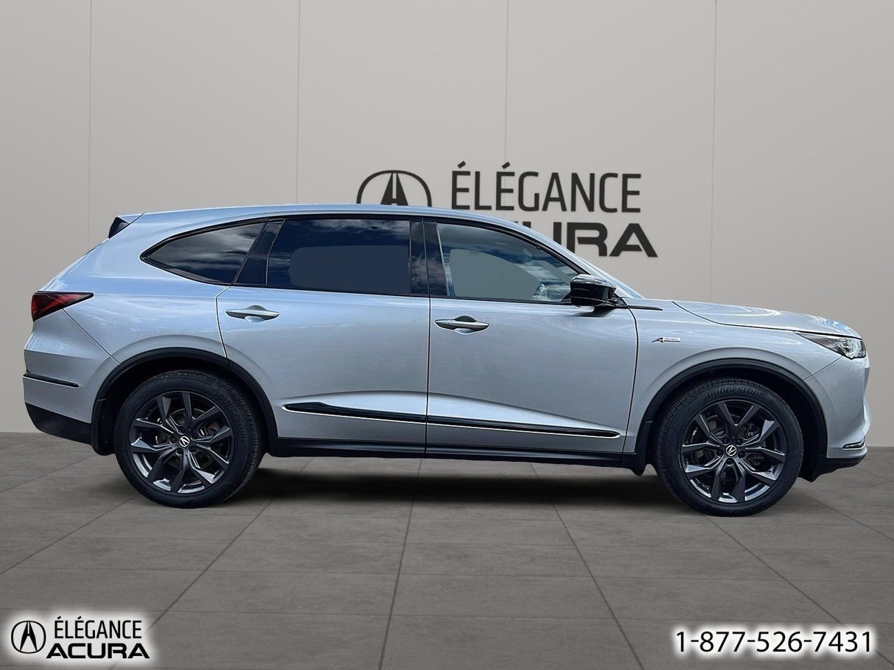 Acura MDX A-Spec | A8898 2022 Argent Granby - photo #3