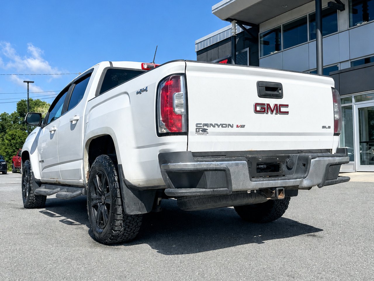 GMC Canyon SLE 2018 Blanc Granby - photo #4