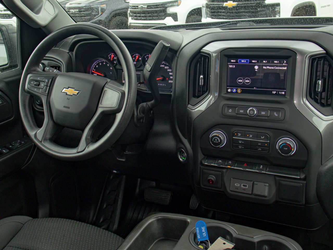 2023 Chevrolet Silverado 1500 4WD Crew Cab 147 Work Truck Grey Sherwood Park - photo #26