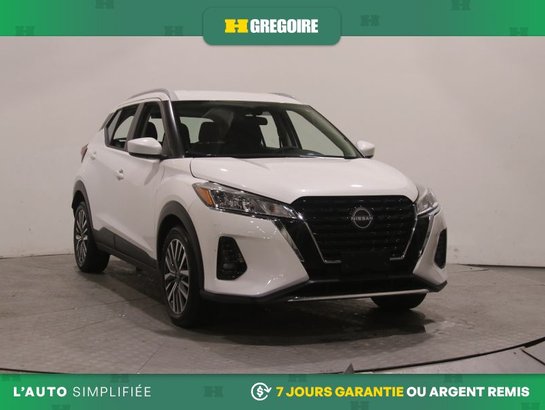2024 Nissan Kicks SV AUTO A/C GR ELECT MAGS CAM RECUL BLEUTOOTH White