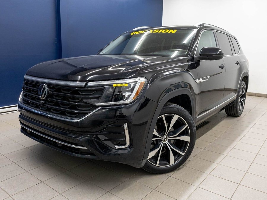 Volkswagen Atlas EXECLINE 4MOTION *TOIT NAV CUIR SIÈGES VENT KARDON 2024 Noir