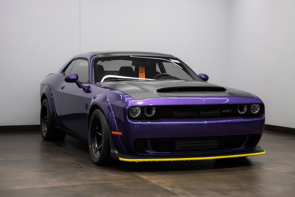 Dodge Challenger SRT Demon RWD | Crate included & Sunroof Option 2018 Mauve Kirkland - photo #2
