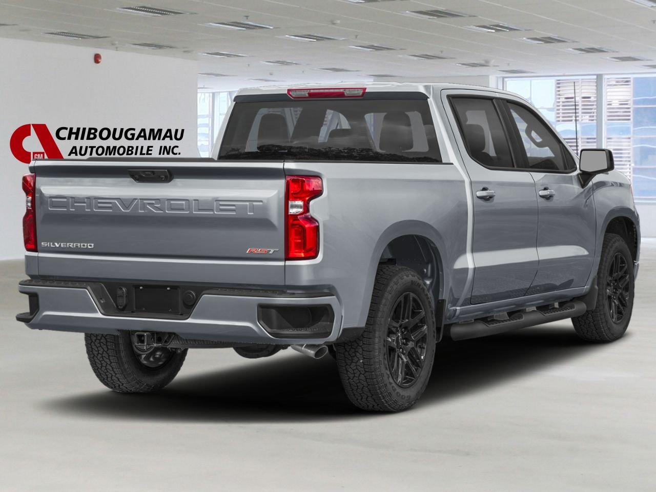 CHEVROLET Silverado 1500 K1500 SILVERADO CREW CAB RST STD/BOX (1SP) 2026 Gris sterling métallisé Chibougamau - photo #1