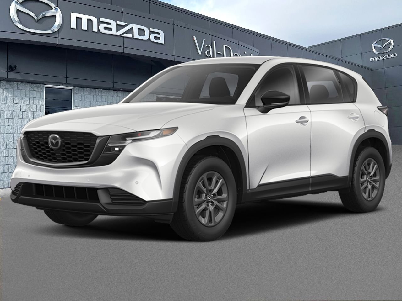 Mazda CX-5 GX TI BA, commande audio au volant, bluetooth, Caméra de recul 2026 Blanc rhodium métallisé Val-David - photo #0