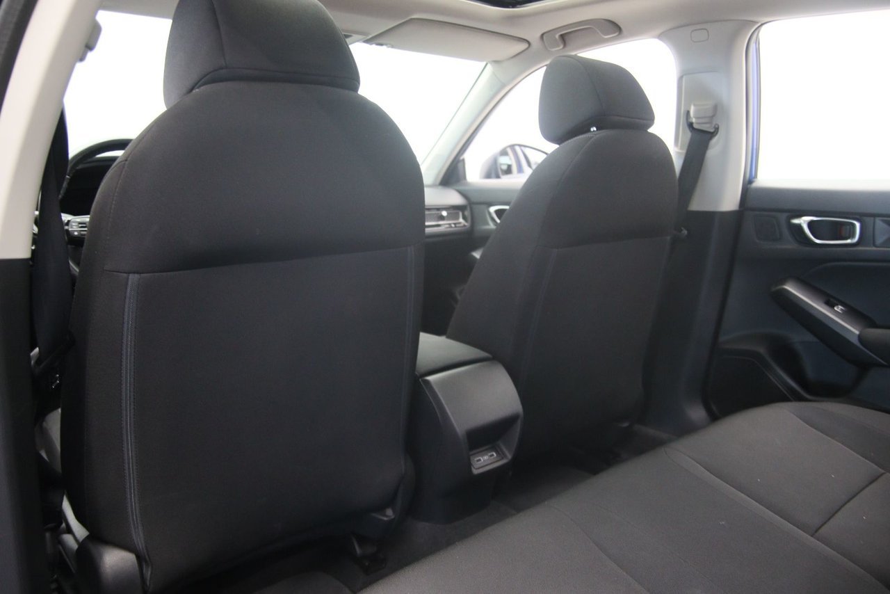 Honda Civic Sedan NIV 2HGFE2F3XNH109837 2022 Bleu Chicoutimi - photo #9
