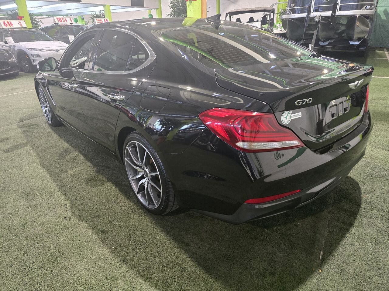 2019 Genesis G70 Black  - photo #3