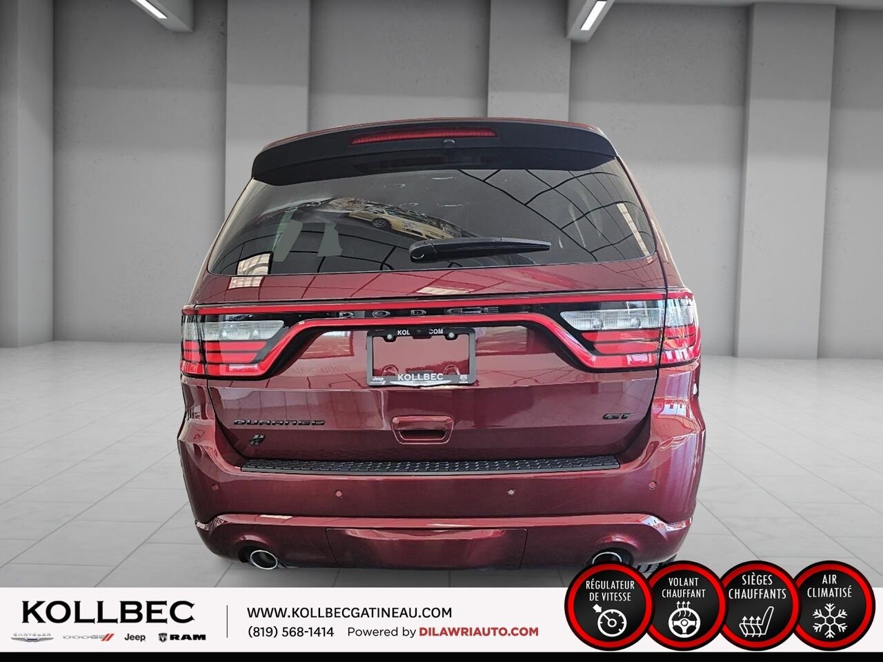 Dodge Durango 26140 | GT TI 2026 Couche nacrée rouge intense Gatineau - photo #15