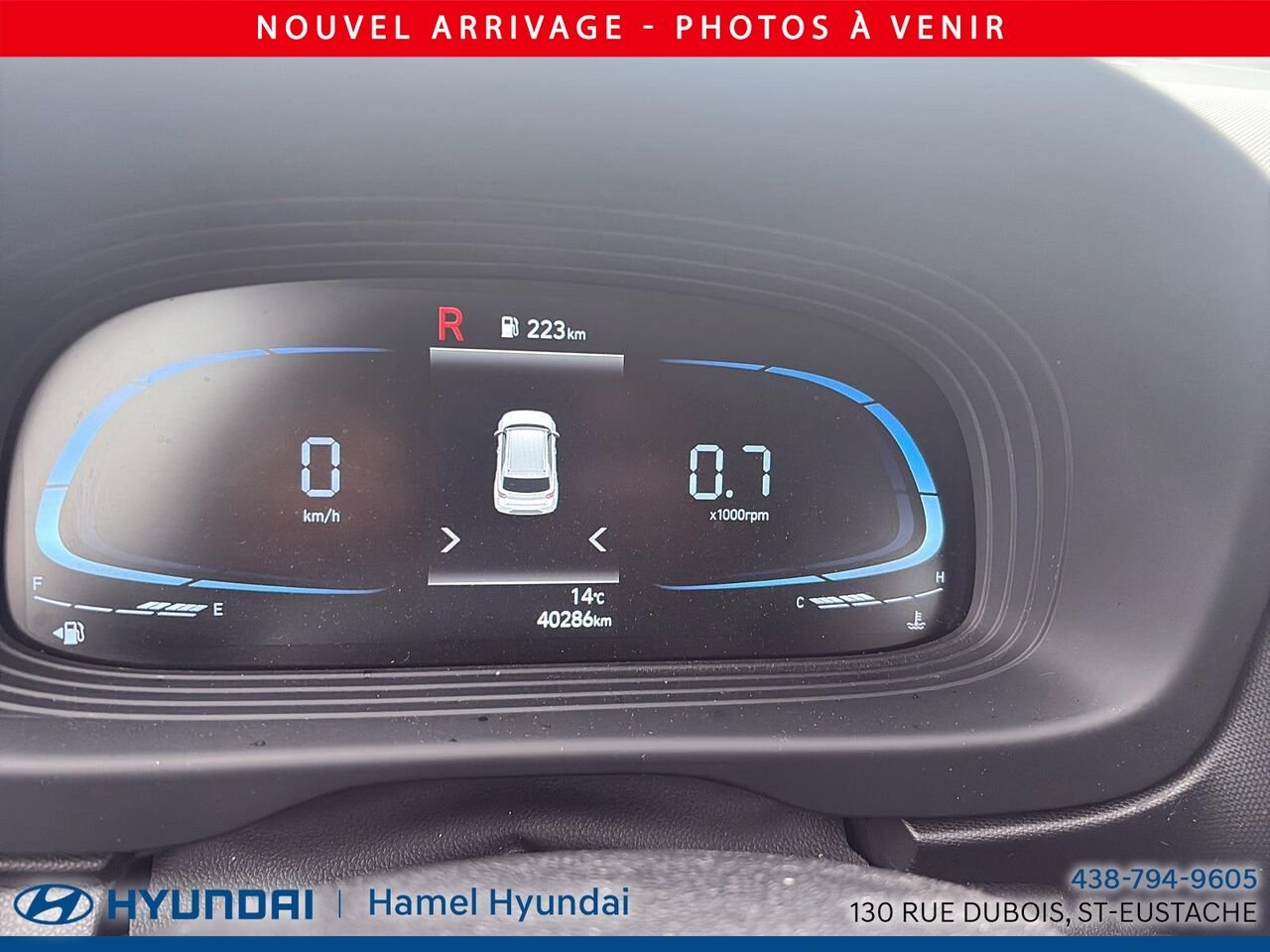 Hyundai Venue 2023 Bleu Saint-Eustache - photo #16