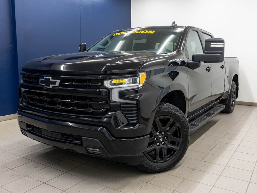 Chevrolet Silverado 1500 RST TRUE NORTH NHT CREW 4X4 V8 *NAV BOSE BEDLINER 2024 Noir