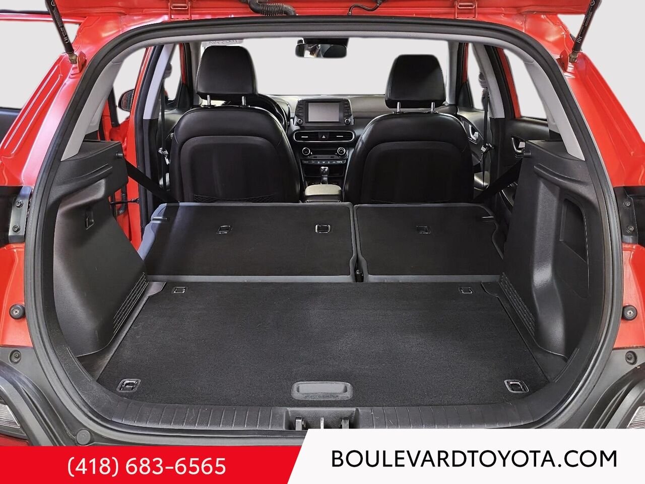 2020 Hyundai KONA 100574A-91 | 2.0L LUXE, AWD Orange Québec - photo #21