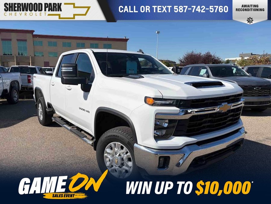 2025 Chevrolet Silverado 3500HD LT 6.6L Duramax | Heated Seats White