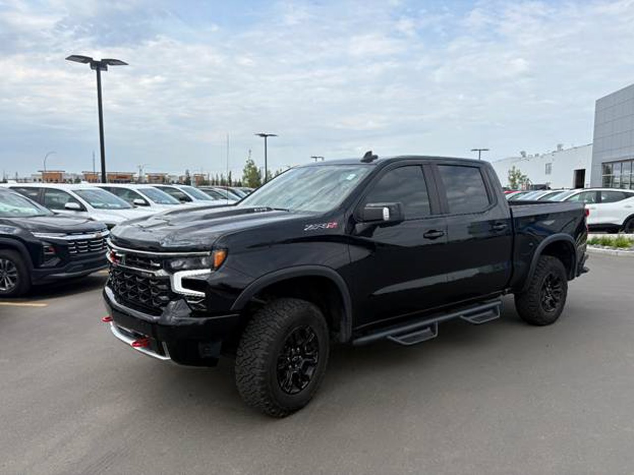 2023 Chevrolet Silverado 1500 4WD Crew Cab 147 ZR2 Black Sherwood Park - photo #2