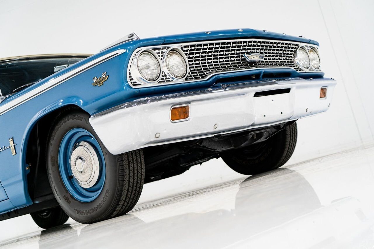 1963 Ford Galaxie 500 *PRIX EN USD* 406 Cu In TriPower 4-Speed Convertible Blue Montreal - photo #45