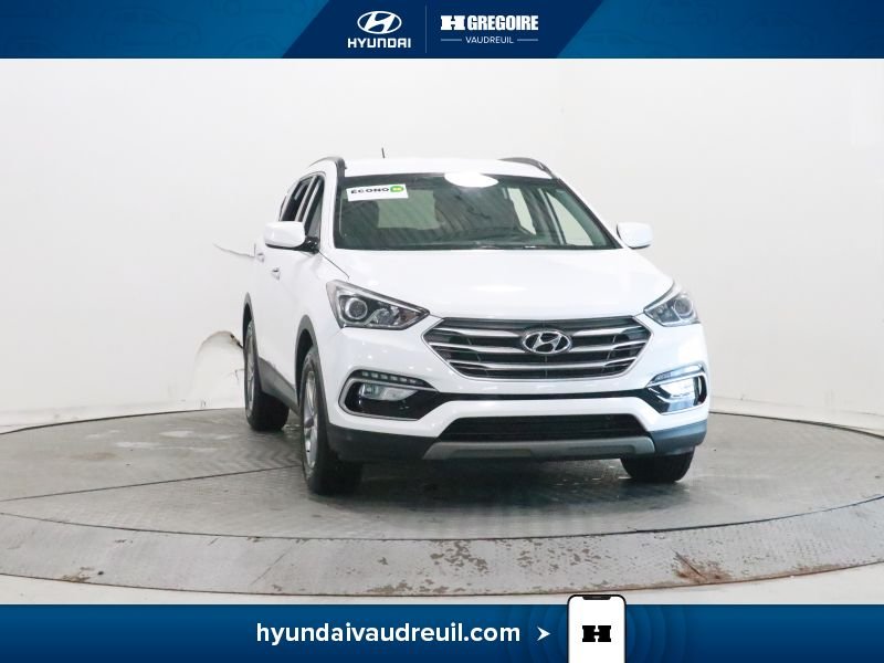 Hyundai Santa Fe 2018 Blanc Laval - photo #0