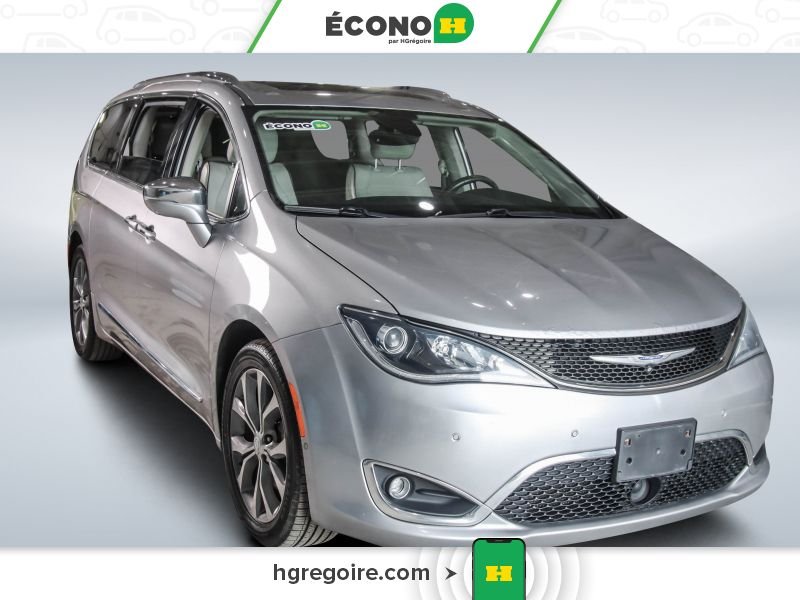 Chrysler Pacifica 820741 | LIMITED CUIR TOIT CAMÉRA BLUETOOTH MAGS 2018 Argent Laval - photo #0
