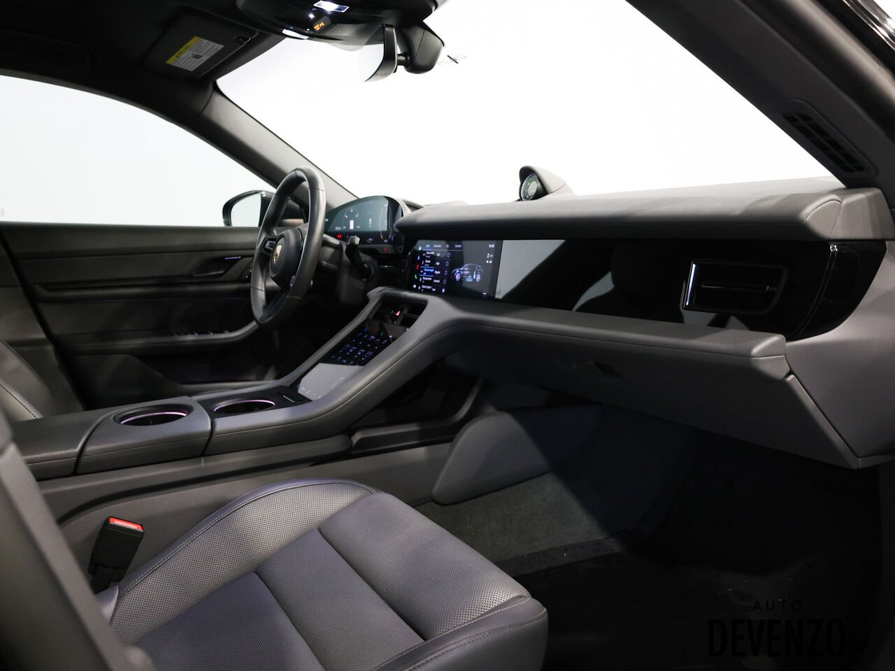 Porsche Taycan 2022 Gris Saint-Eustache - photo #5