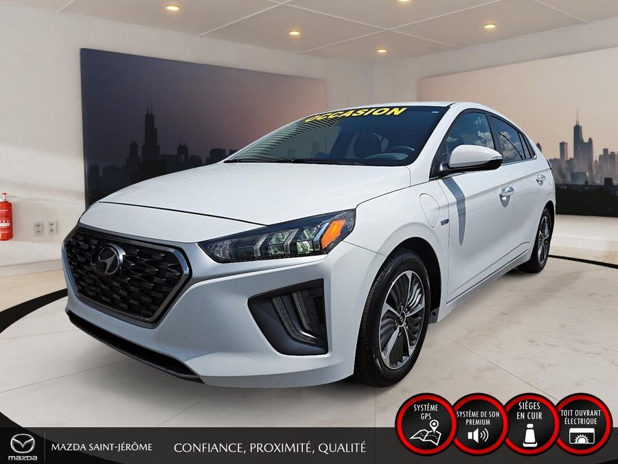 Hyundai Ioniq hybride rechargeable 2020 2020 Blanc