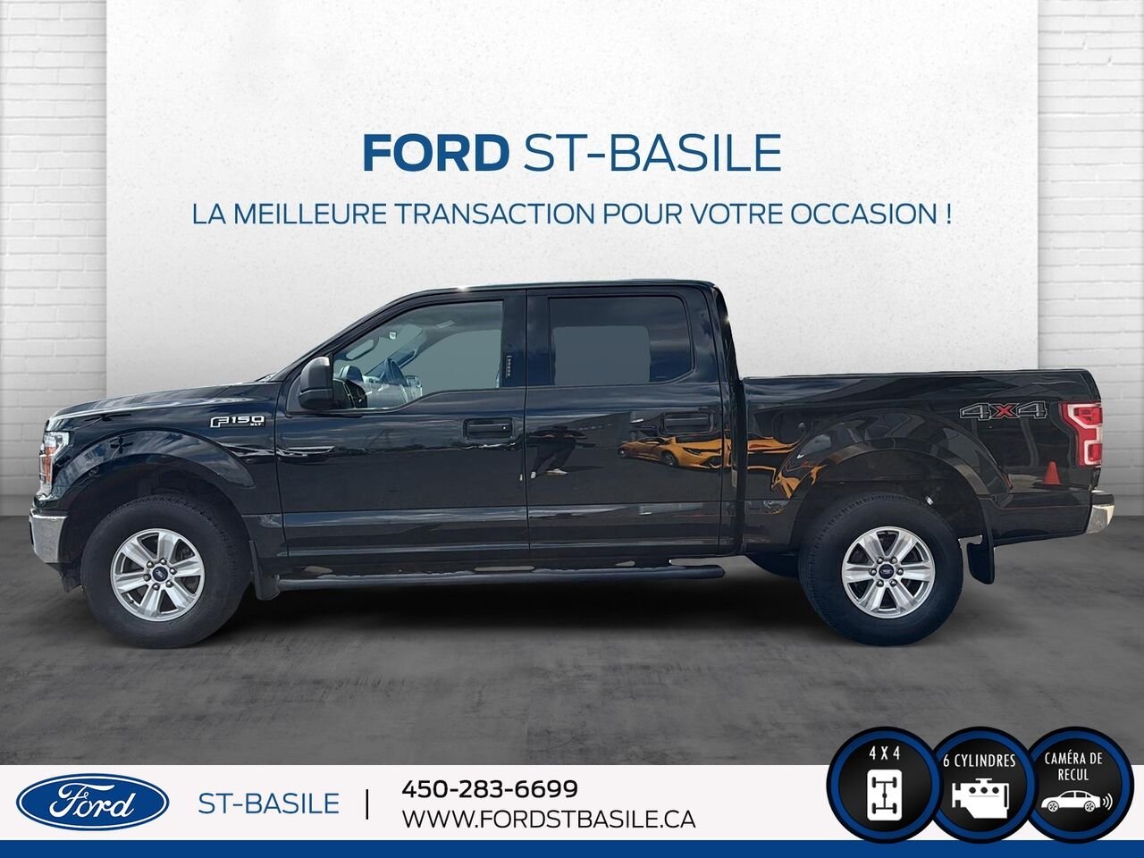 2018 Ford F150 Black Saint-Basile-le-Grand - photo #2
