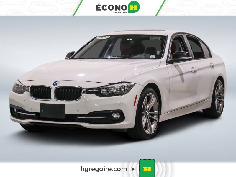 BMW 320I 820276 | 320i xDrive CUIR TOIT NAV BLUETOOTH MAGS 2016 Blanc Laval - photo #2
