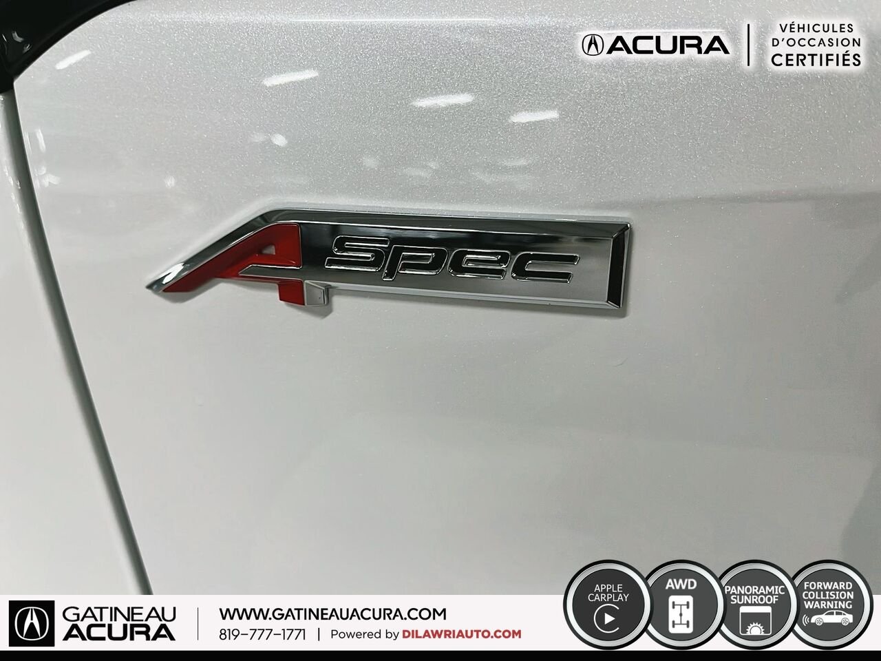 Acura ADX A-Spec AWD 2025 Blanc Gatineau - photo #17