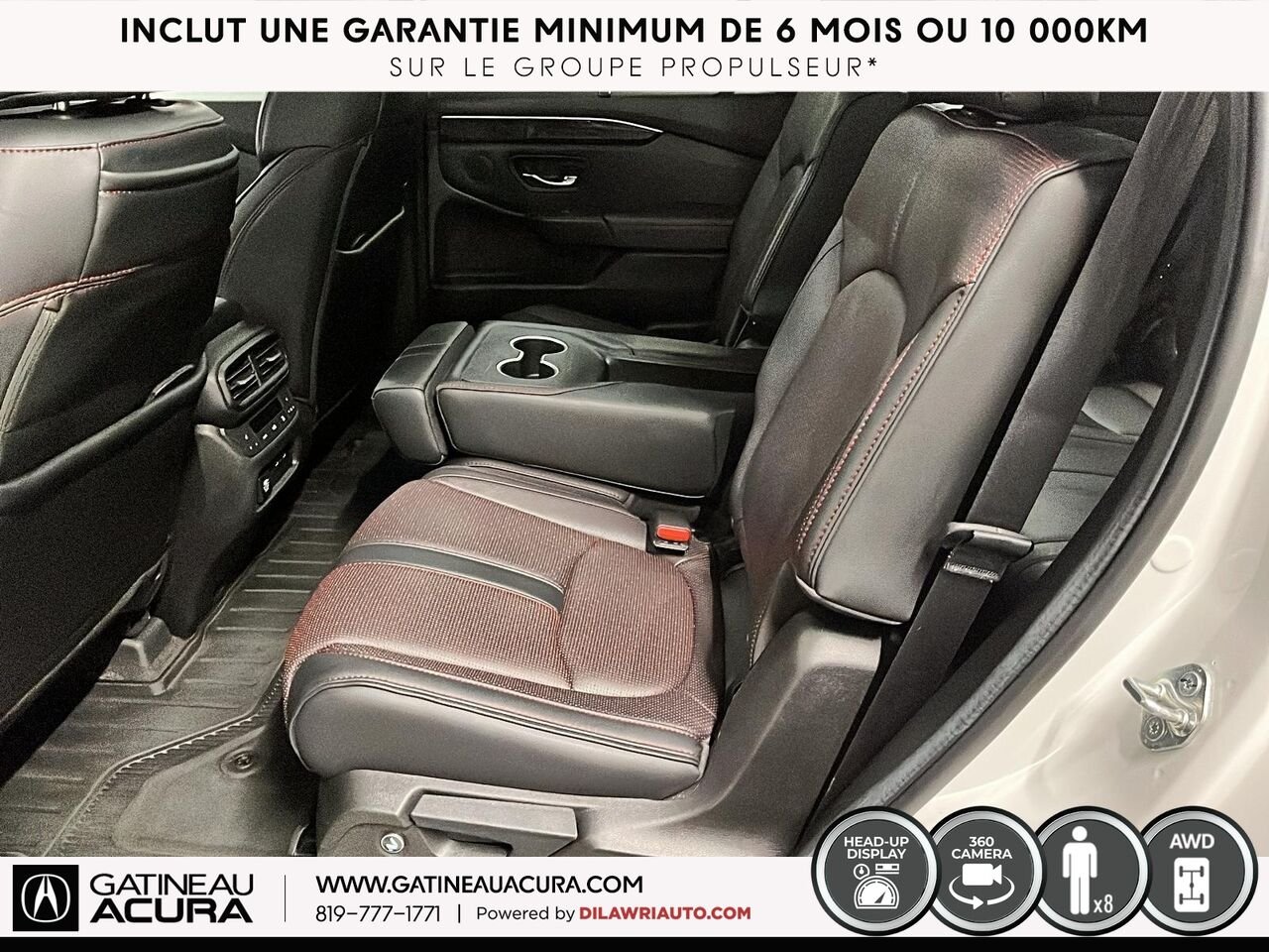 Honda Pilot Black Edition AWD 2024 Blanc Ottawa & Gatineau - photo #24