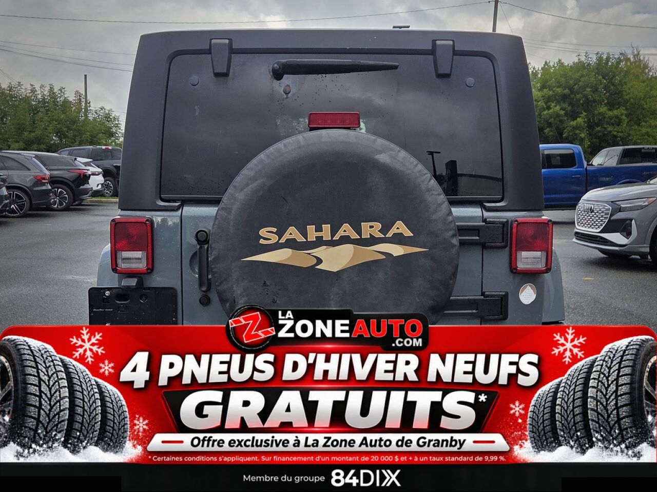 Jeep Wrangler Unlimited Sahara 2015 Gris Granby - photo #5