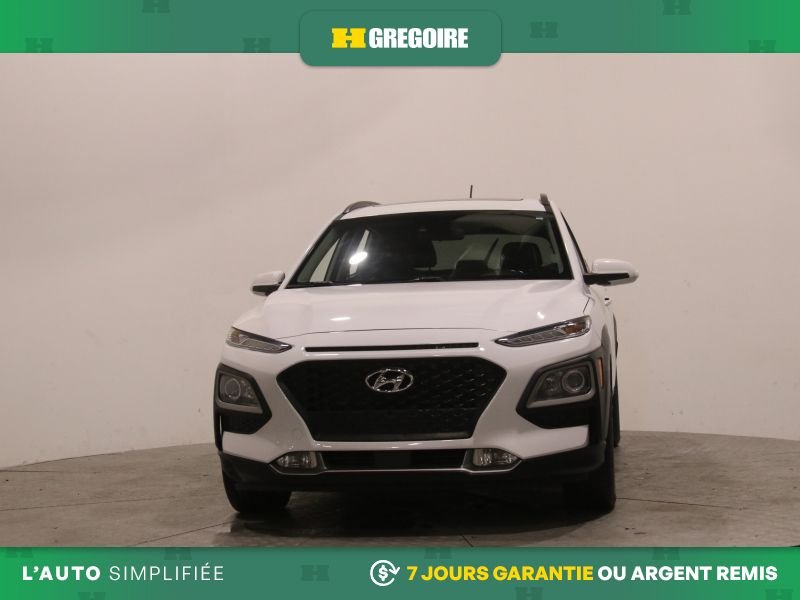 2019 Hyundai Kona White Laval - photo #1