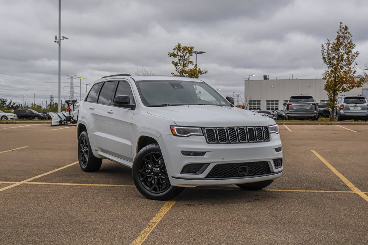 2021 Jeep Grand Cherokee Limited X 4x4 White Sherwood Park - photo #1