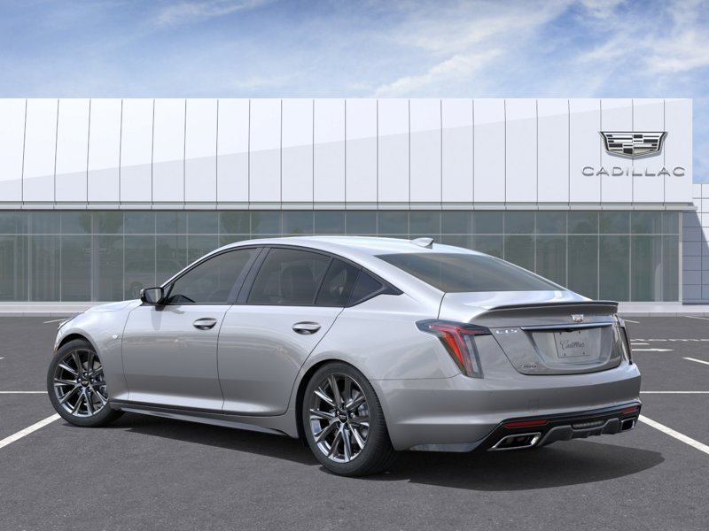 2026 CADILLAC CT5 CT5 SEDAN 2.0L TWIN-SCROLL TURBO SPORT AWD (1SE) ARGENT SILVER METALLIC