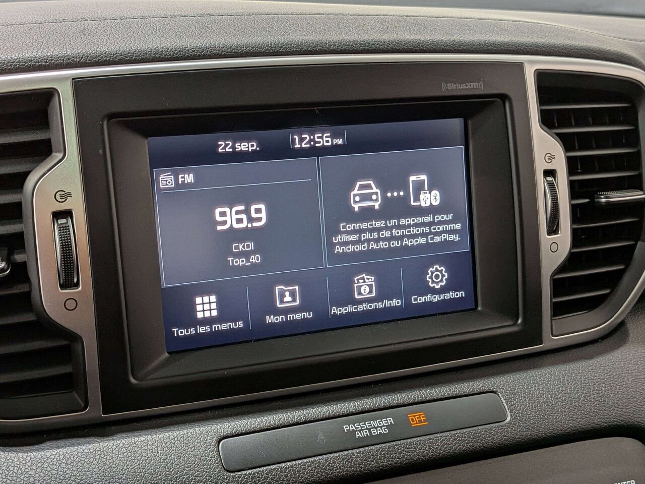 Kia Sportage EX Premium AWD w/Black 2019 Noir Val-David - photo #21