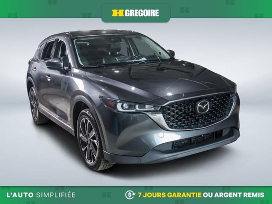 2023 Mazda CX-5 GT AWD AUTO A/C MAGS CUIR TOIT NAV CAM RECUL BLUET Grey
