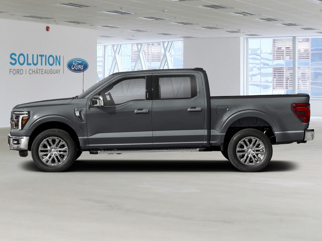 Ford F-150 LARIAT CABINE SUPERCREW 4RM CAISSE DE 6,5 PI 2026 Gris carbonisé métallisé Châteauguay - photo #1