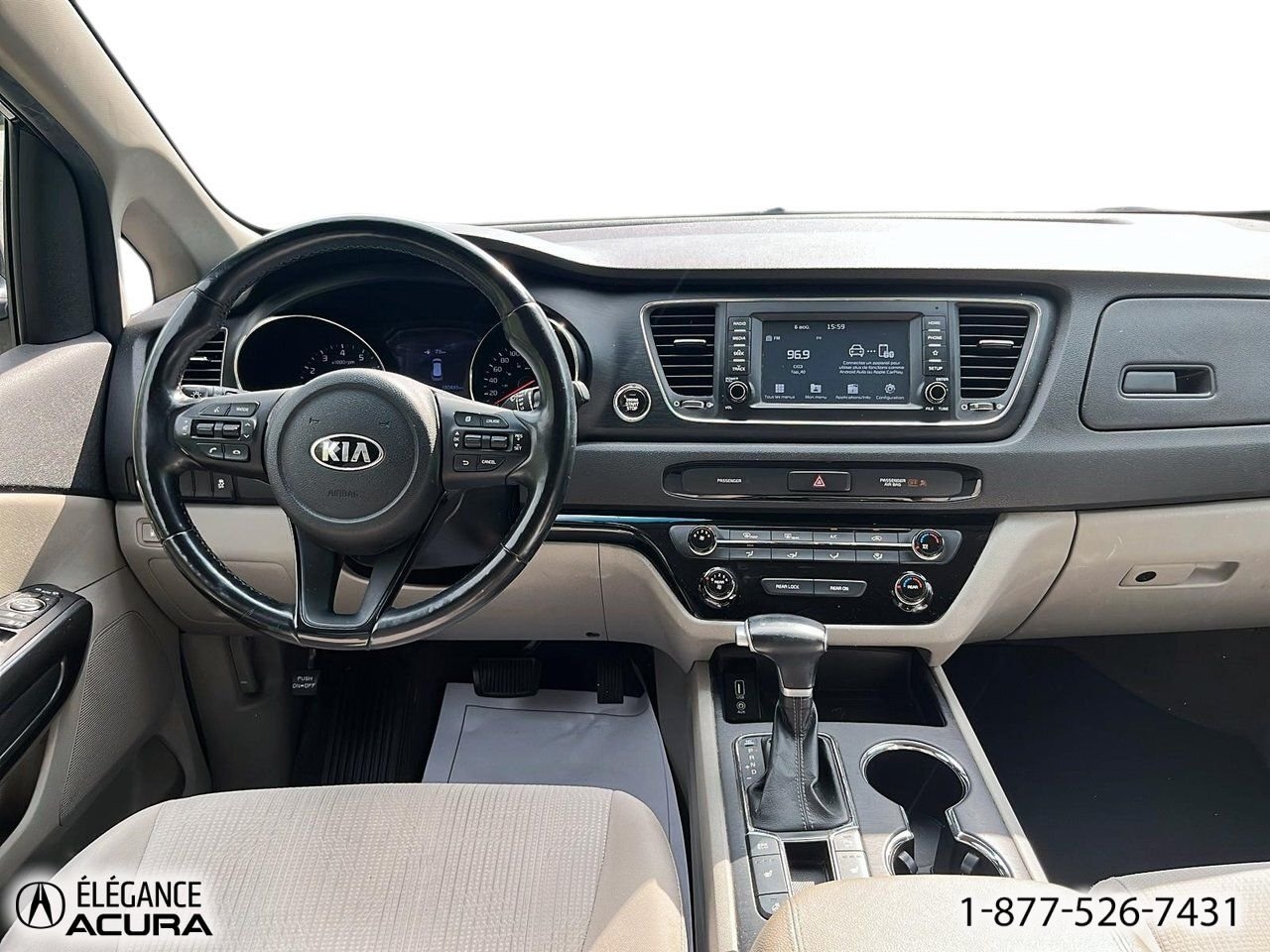 Kia Sedona LX | A8919A 2020 Noir Granby - photo #12